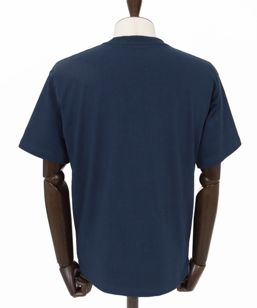 1minute 1second(ワンミニットワンセカンド)の「mt10281-print & metal stone cut&sewn (USA cotton) カットソー(1M26N270)(Tシャツ/カットソー・メンズ・ネイビー/ホワイト/ブラック・XL/L/M/S)」の19枚目の写真