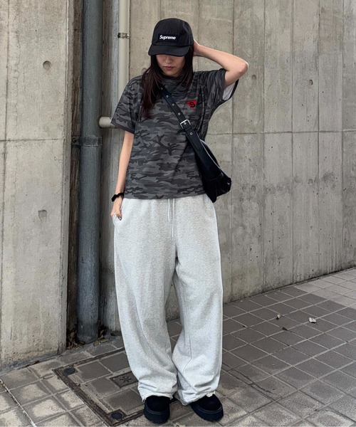 sedacle(セダクル)の「迷彩ロゴリンガーTEE(Tシャツ/カットソー・レディース・ブラック/オフホワイト/ピンク・LARGE/MEDIUM/SMALL)」の22枚目の写真