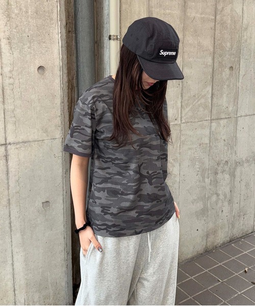 sedacle(セダクル)の「迷彩ロゴリンガーTEE(Tシャツ/カットソー・レディース・ブラック/オフホワイト/ピンク・LARGE/MEDIUM/SMALL)」の20枚目の写真