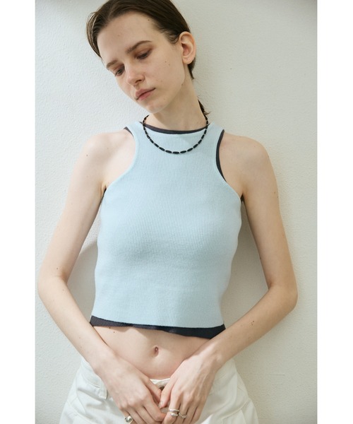 un/neu（アンノイ）の「ラインビーズカラーネックレス（ネックレス・レディース・レッド/ブラック・FREE）」の13枚目の写真