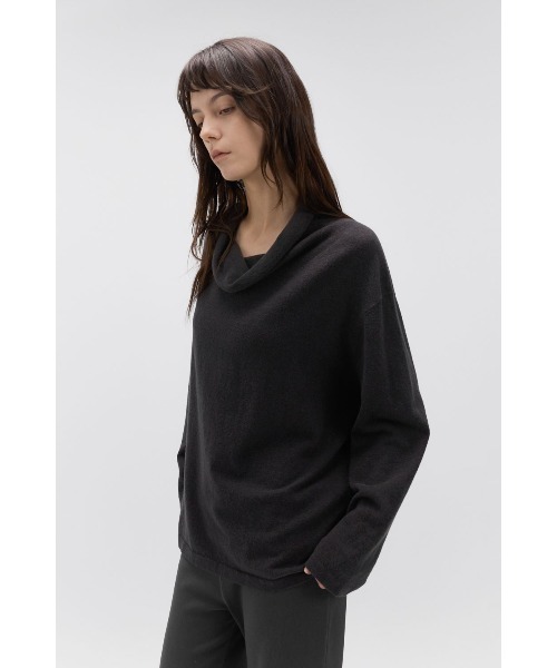 Studio Doe(スタジオドー)の「Studio Doe Draped-neck Sweater(ニット/セーター・レディース・グレー・MEDIUM/SMALL)」の6枚目の写真
