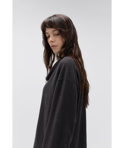 Studio Doe(スタジオドー)の「Studio Doe Draped-neck Sweater(ニット/セーター・レディース・グレー・MEDIUM/SMALL)」の7枚目の写真