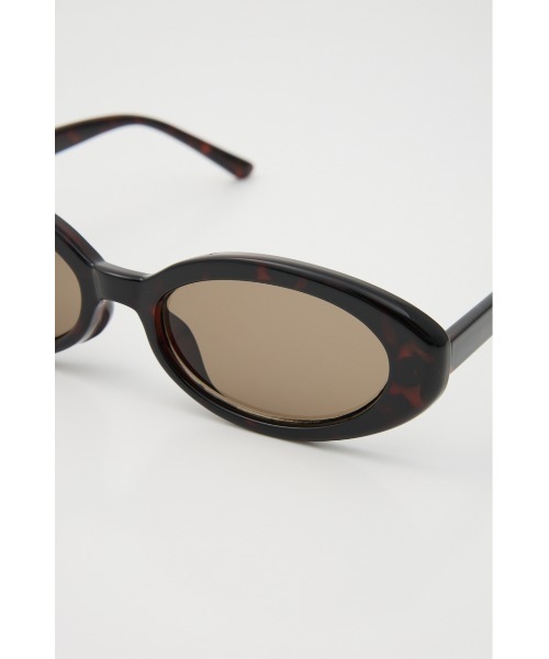 MOUSSY（マウジー）の「ROUND SLIM アイウェア（サングラス・レディース・ブラウン/ライトイエロー・FREE）」の16枚目の写真