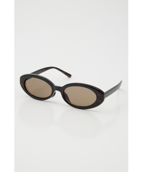 MOUSSY（マウジー）の「ROUND SLIM アイウェア（サングラス・レディース・ブラウン/ライトイエロー・FREE）」の7枚目の写真