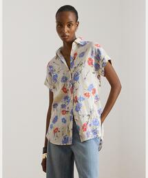 LAUREN RALPH LAUREN | リラックス フィット フローラル ショートスリーブ シャツ(シャツ/ブラウス)
