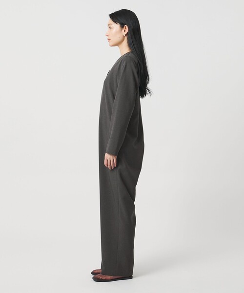 MARW UNITED ARROWS(マルゥ ユナイテッドアローズ)の「<MARW UNITED ARROWS>フロントジップ Vネック オールインワン(つなぎ/オールインワン・レディース・ブラック/ダークグレー・36/38)」の7枚目の写真