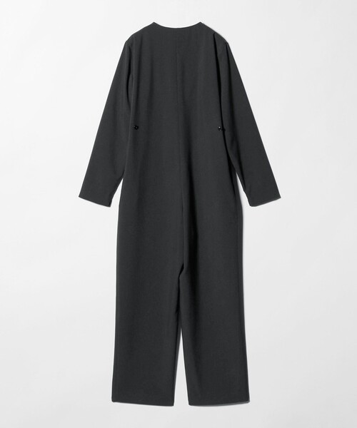 MARW UNITED ARROWS(マルゥ ユナイテッドアローズ)の「<MARW UNITED ARROWS>フロントジップ Vネック オールインワン(つなぎ/オールインワン・レディース・ブラック/ダークグレー・36/38)」の10枚目の写真