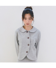 OAFISH（オアフィッシュ）の「Curved Petal Sweat Jacket, Melange（テーラードジャケット）」