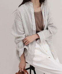 fredy emue | LINEN100 2WAYカシュクールシャツ(シャツ/ブラウス)