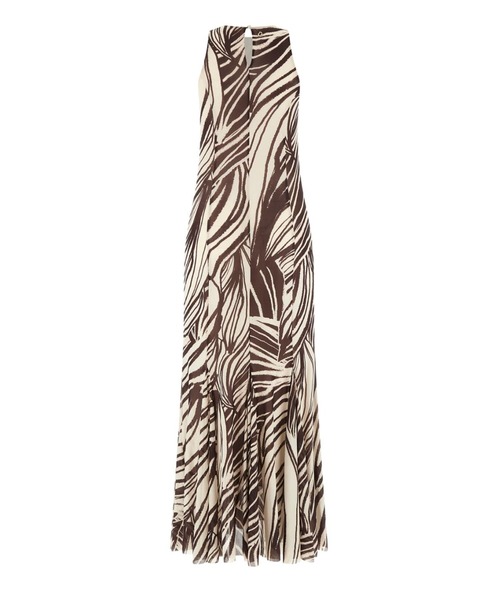 Guess（ゲス）の「SERAFINA Mesh Dress ワンピース ドレス マキシ丈（ワンピース・レディース・ブラウン・LARGE/MEDIUM/SMALL/X-SMALL）」の5枚目の写真