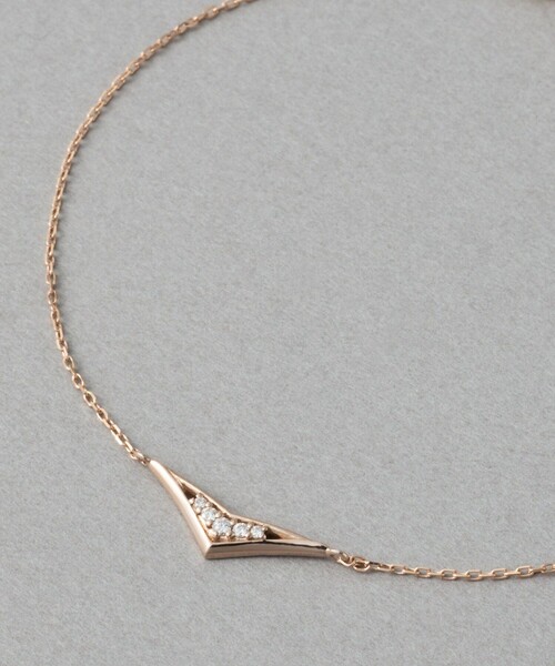 ete（エテ）の「[ムーンリット] K18MPG ダイヤモンド ブレスレット（ブレスレット・レディース・ピンクゴールド・FREE）」の6枚目の写真