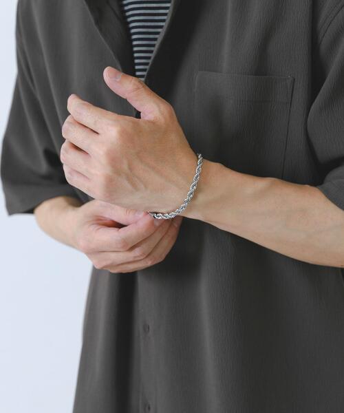 ITEMS URBANRESEARCH(アイテムズ アーバンリサーチ)の「Bracelet 6159(ブレスレット・メンズ・シルバー・-)」の1枚目の写真