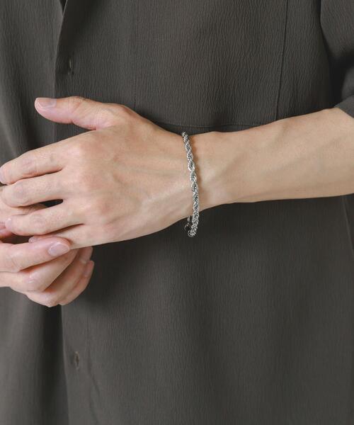 ITEMS URBANRESEARCH(アイテムズ アーバンリサーチ)の「Bracelet 6159(ブレスレット・メンズ・シルバー・-)」の2枚目の写真