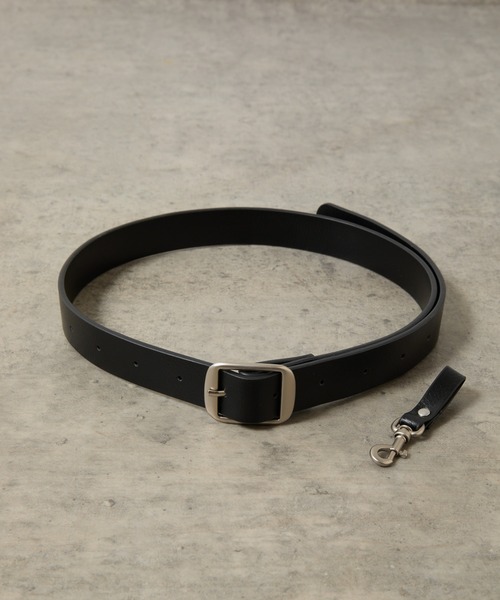 COLONY 2139（コロニートゥーワンスリーナイン）の「キーリング付きスクエアバックルベルト（ベルト・レディース・ブラック・FREE）」の7枚目の写真