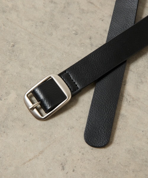 COLONY 2139（コロニートゥーワンスリーナイン）の「キーリング付きスクエアバックルベルト（ベルト・レディース・ブラック・FREE）」の9枚目の写真