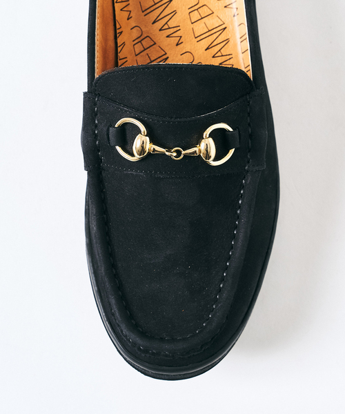 MANEBU（マネブ）の「MANEBU / マネブ 417別注 BITCH SLIPPER NUBUCK（スニーカー・メンズ・ベージュ/ブラック・41/40/43/42）」の6枚目の写真