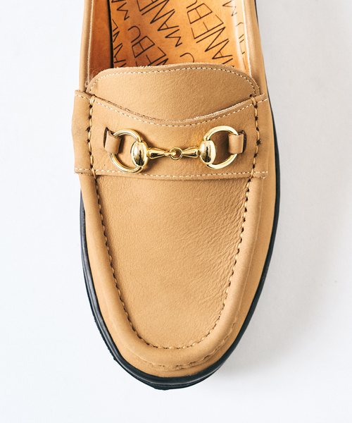 MANEBU（マネブ）の「MANEBU / マネブ 417別注 BITCH SLIPPER NUBUCK（スニーカー・メンズ・ベージュ/ブラック・41/40/43/42）」の8枚目の写真