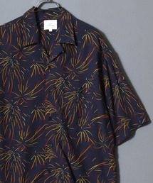 ANPAS（アンパス）の「Rayon Patterned Aloha Shirt / レーヨン総柄アロハシャツ 開襟シャツ メンズ トップス ハワイアンシャツ 半袖（シャツ/ブラウス）」