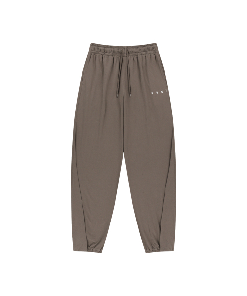 HDEX（エイチデックス）の「マイルドデイリージョガーパンツ (トープ)（スウェットパンツ・レディース・ダークベージュ・MEDIUM/LARGE/SMALL）」の2枚目の写真