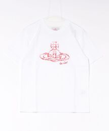 ﾗﾌｽﾃｯﾁｶﾗｰｵｰﾌﾞ刺繍ｸﾗｼｯｸTｼｬﾂ（Tシャツ/カットソー）｜Vivienne