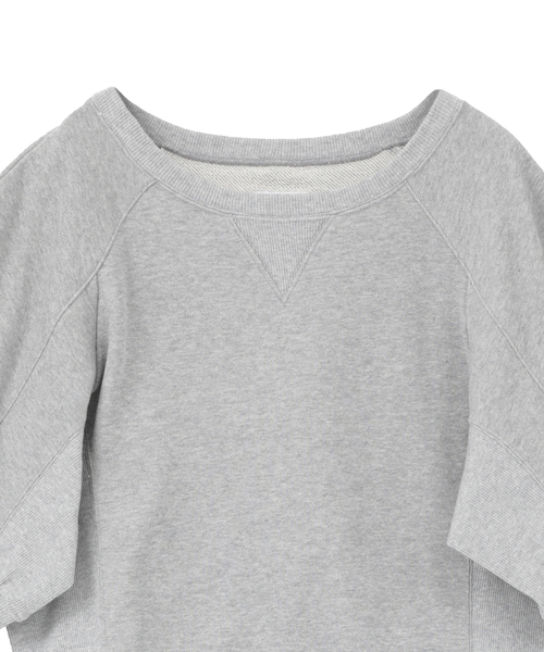 SOFFITTO（ソフィット）の「袖ボリュームスウェット（スウェット・レディース・ブラック/オフホワイト/トップグレー・FREE）」の14枚目の写真