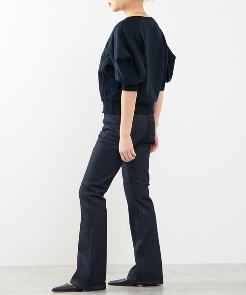 SOFFITTO（ソフィット）の「袖ボリュームスウェット（スウェット・レディース・ブラック/オフホワイト/トップグレー・FREE）」の22枚目の写真