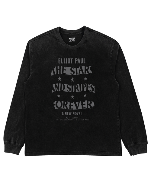 NAVYTEAM(ネイビーチーム)の「ELLIOT PAUL ピグメントダイングロングTシャツ(Tシャツ/カットソー・レディース・ブラック×ホワイト/ブラック×グレー/ブラック×パープル・1/2/3)」の2枚目の写真