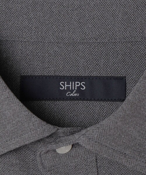 SHIPS Colors(シップス カラーズ)の「SHIPS Colors:〈吸水速乾・洗濯機可能〉シアー カノコ ショートスリーブ シャツ◇(シャツ/ブラウス・メンズ・ネイビー/ブラウン/グレー/ブルー・MEDIUM/LARGE/X-LARGE)」の13枚目の写真