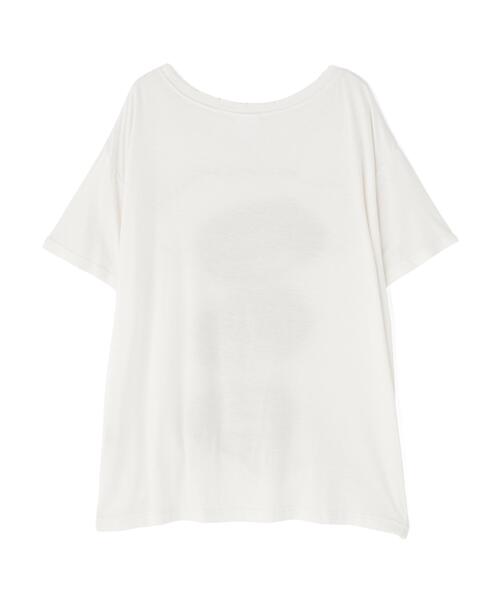 ROYAL FLASH（ロイヤルフラッシュ）の「MITSUKI/ミツキ/N Lip T-shirt（Tシャツ/カットソー・レディース・グレー/ホワイト・F）」の15枚目の写真