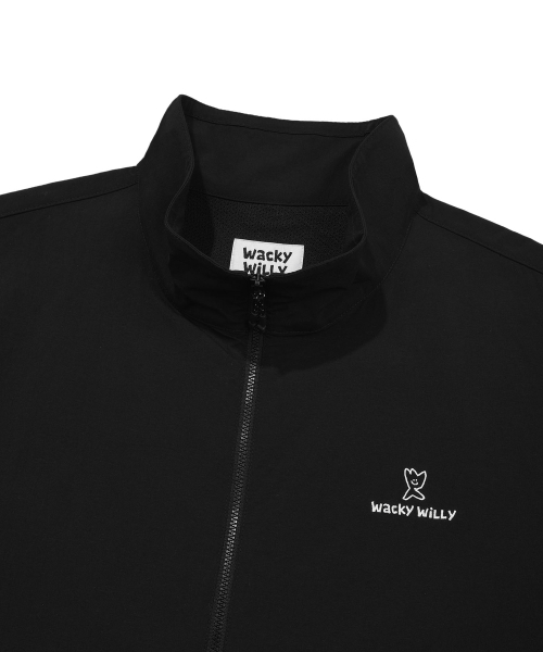 Wacky WiLLy(ワッキーウィリー)の「ベーシックハーフスリーブアノラックブラック(ナイロンジャケット・レディース・その他・LARGE/MEDIUM/X-LARGE/SMALL)」の4枚目の写真