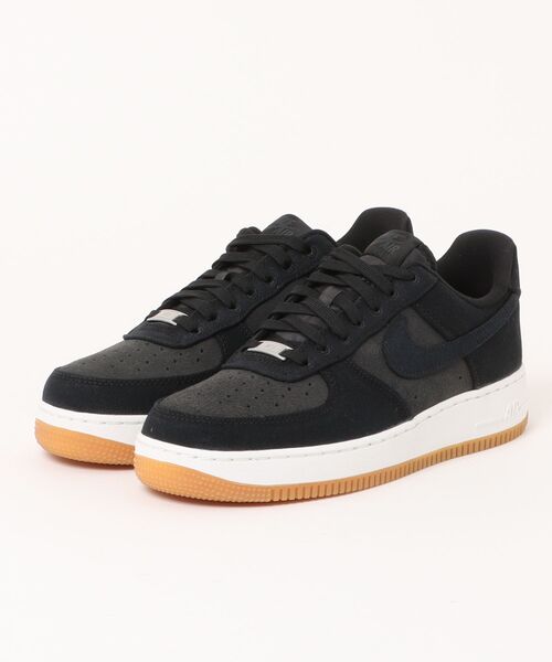 NIKE(ナイキ)の「NIKE ナイキ AIR FORCE 1 '07 LV8 エア フォース 1 '07 LV8 MIR0951 002BLACK/BLACK(スニーカー・メンズ・ブラック・28.0cm/27.5cm/27.0cm/26.5cm/26.0cm/25.5cm)」の1枚目の写真