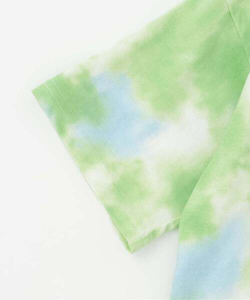 XLARGE KIDS（エクストララージキッズ）の「【人気商品再入荷】【直営店で取り扱い無し】タイダイプリント半袖Tシャツ（Tシャツ/カットソー・キッズ・グリーン/ブルー・90cm/130cm/110cm/120cm/140cm）」の5枚目の写真