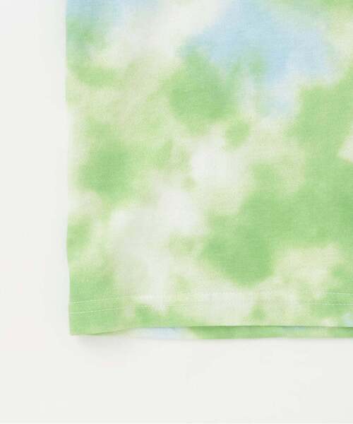 XLARGE KIDS（エクストララージキッズ）の「【人気商品再入荷】【直営店で取り扱い無し】タイダイプリント半袖Tシャツ（Tシャツ/カットソー・キッズ・グリーン/ブルー・90cm/130cm/110cm/120cm/140cm）」の6枚目の写真