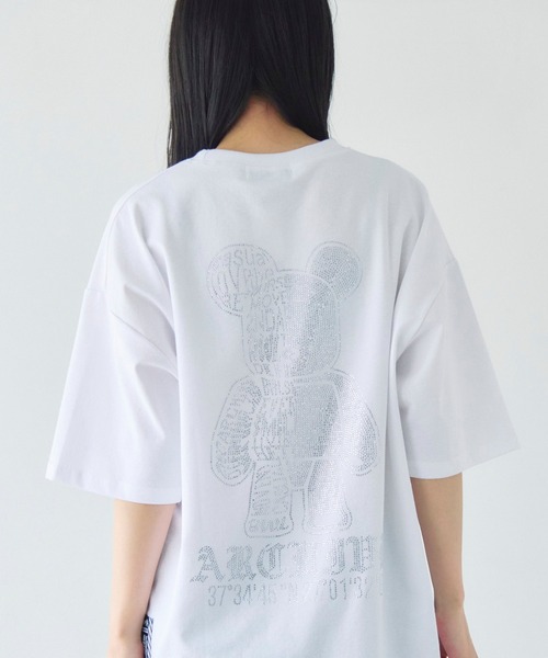 JACKROSE(ジャックローズ)の「2ND ARCHIVE-ラインストーン-SSTEE(Tシャツ/カットソー・メンズ・ブラック/ホワイト・FREE)」の12枚目の写真