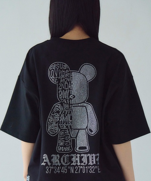 JACKROSE(ジャックローズ)の「2ND ARCHIVE-ラインストーン-SSTEE(Tシャツ/カットソー・メンズ・ブラック/ホワイト・FREE)」の22枚目の写真