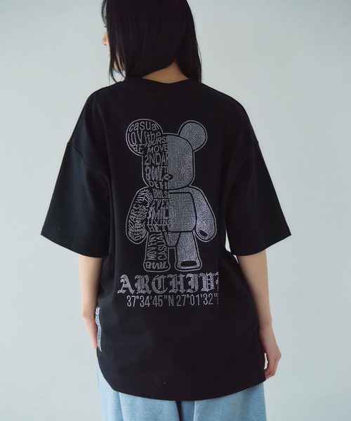 JACKROSE(ジャックローズ)の「2ND ARCHIVE-ラインストーン-SSTEE(Tシャツ/カットソー・メンズ・ブラック/ホワイト・FREE)」の21枚目の写真
