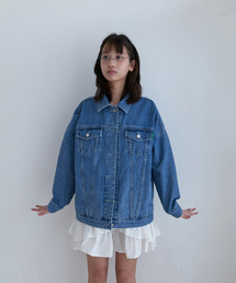 37. デニムジャケット _ ブルー