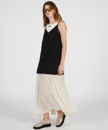 PRANK PROJECT | 【2026Summer Pre-Order】コントラストファブリックキャミドレス / Contrast Fabric Cami Dress(ワンピース)