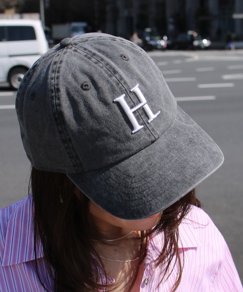 Scrap Book（スクラップブック）の「【Healthy DENIM】H-Cap（キャップ・レディース・ブラック・FREE）」の3枚目の写真