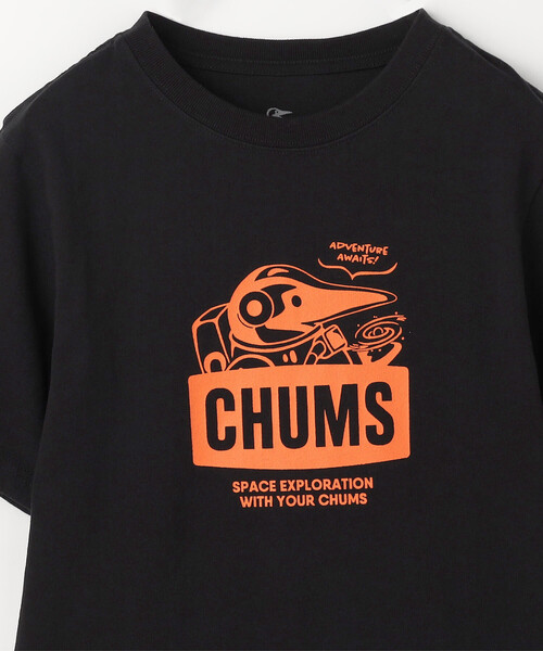 CHUMS(チャムス)の「限定展開 CHUMS/チャムス キッズスペースブービーTシャツ / Kids Space Booby T-Shirt(Tシャツ/カットソー・キッズ・ホワイト/ブルー/ブラック・SMALL/MEDIUM/LARGE/X-LARGE)」の5枚目の写真