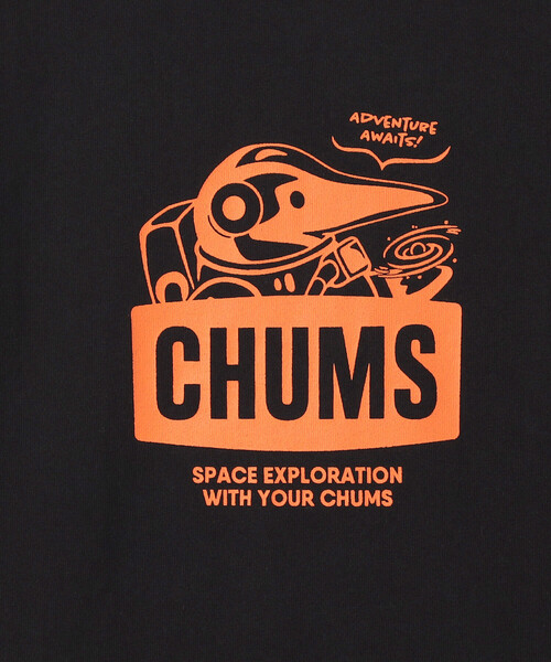CHUMS(チャムス)の「限定展開 CHUMS/チャムス キッズスペースブービーTシャツ / Kids Space Booby T-Shirt(Tシャツ/カットソー・キッズ・ホワイト/ブルー/ブラック・SMALL/MEDIUM/LARGE/X-LARGE)」の6枚目の写真