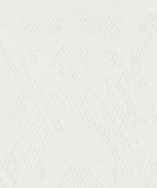 BLEU FORET(ブルーフォレ)の「<BLEU FORET> 6560 Baroque Lacy(ソックス/靴下・レディース・ホワイト/ブラック・FREE)」の5枚目の写真