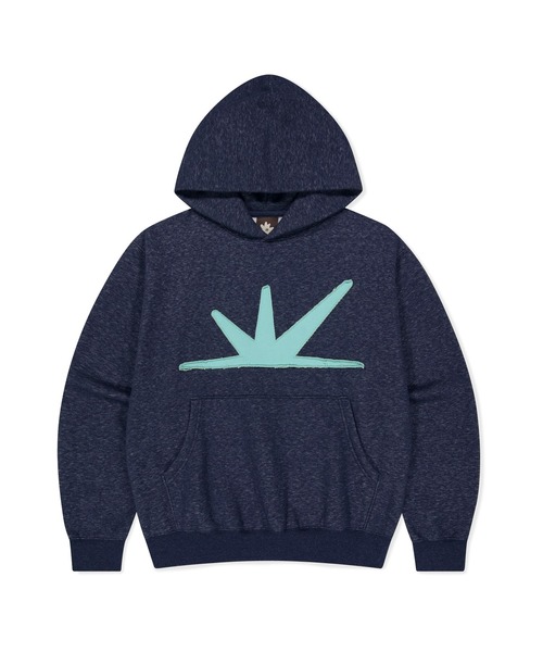 SUNLOVE（サンラブ）の「Daybreak Brushed Hoodie（パーカー・レディース・ブラック/アイボリー/ネイビー/カモフラージュ/ライトブルー/バーガンディー/ヘザーグレー・L/M/S/XL）」の5枚目の写真
