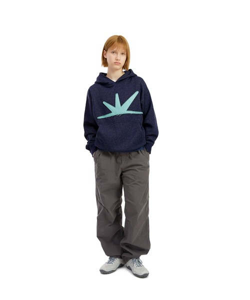 SUNLOVE（サンラブ）の「Daybreak Brushed Hoodie（パーカー・レディース・ブラック/アイボリー/ネイビー/カモフラージュ/ライトブルー/バーガンディー/ヘザーグレー・L/M/S/XL）」の16枚目の写真