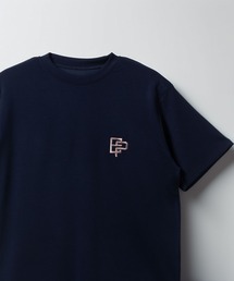 (SA) ワンポイント ロゴ 刺繍 半袖 Tシャツ
