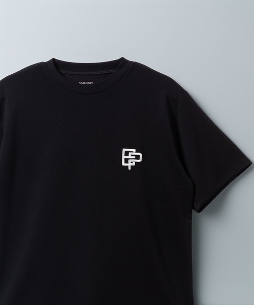 BAYBLO(ベイブロ)の「(SA) ワンポイント ロゴ 刺繍 半袖 Tシャツ(Tシャツ/カットソー・メンズ・ホワイト/レディッシュグレー/ネイビー/ブラック・M/LL/L)」の1枚目の写真