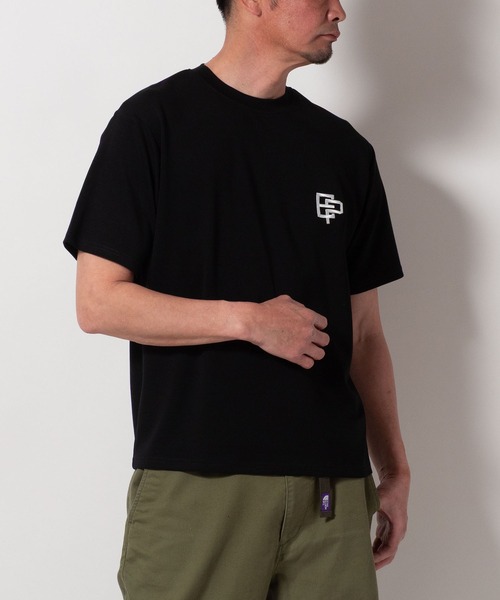 BAYBLO(ベイブロ)の「(SA) ワンポイント ロゴ 刺繍 半袖 Tシャツ(Tシャツ/カットソー・メンズ・ホワイト/レディッシュグレー/ネイビー/ブラック・M/LL/L)」の7枚目の写真