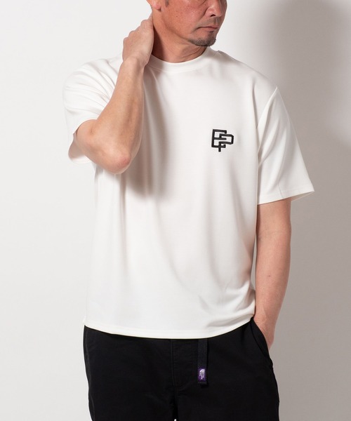 BAYBLO(ベイブロ)の「(SA) ワンポイント ロゴ 刺繍 半袖 Tシャツ(Tシャツ/カットソー・メンズ・ホワイト/レディッシュグレー/ネイビー/ブラック・M/LL/L)」の10枚目の写真