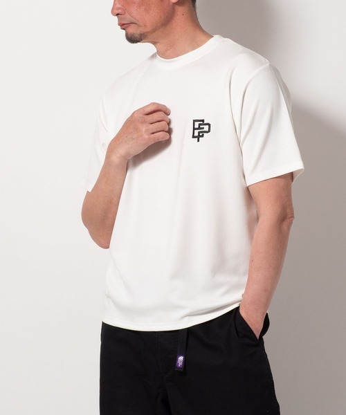 BAYBLO(ベイブロ)の「(SA) ワンポイント ロゴ 刺繍 半袖 Tシャツ(Tシャツ/カットソー・メンズ・ホワイト/レディッシュグレー/ネイビー/ブラック・M/LL/L)」の11枚目の写真