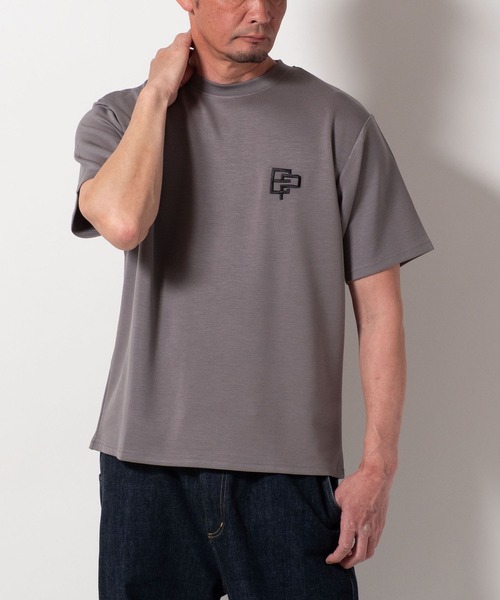 BAYBLO(ベイブロ)の「(SA) ワンポイント ロゴ 刺繍 半袖 Tシャツ(Tシャツ/カットソー・メンズ・ホワイト/レディッシュグレー/ネイビー/ブラック・M/LL/L)」の20枚目の写真